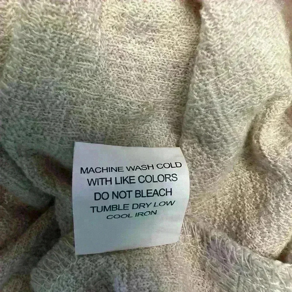 Moa Moa Women’s linen cream cropped top size small - Picture 5 of 5